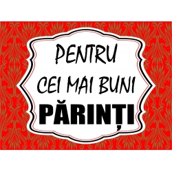 Magnet personalizat, Pentru cei mai buni parinti!